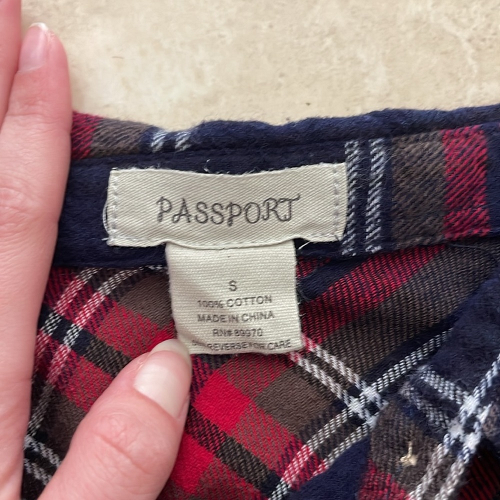 Plaid button down - Picture 3 of 3